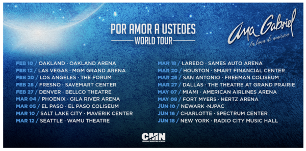 ANA GABRIEL Spectrum Center Charlotte